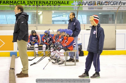 2011-11-05 Torre Pellice 0488 Hockey Milano Rossoblu U10-Pinerolo - Squadra